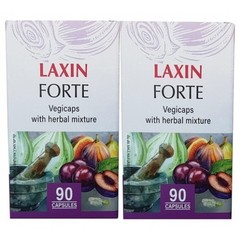 2 Packs of Laxin Forte 90 Capsules (180 total) Kosher