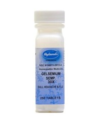 Hyland’s Gelsemium Semp 30x Sealed 250 Tablets