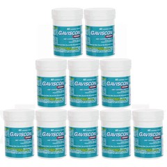 PACK OF 10-Gavscon Advance Chewable Mint Tablet 60ct-EXP-12/2027