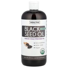 2 X Healths Harmony, Organic Black Seed Oil, 16 fl oz (473 ml)