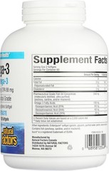 Natural Factors RxOmega-3 1260mg Fish Oil Heart Brain 120 Softgels