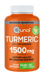 Qunol Turmeric 1,500 mg., 220 Capsules