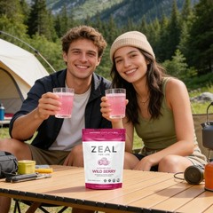 Zurvita Zeal For Life – 30-Day Wellness Bag (Wild Berry Flavor) – 420g FRESH