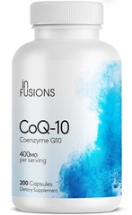 Coenzyme Q-10 400mg Antioxidant, Heart Health support gluten free vegan free shi