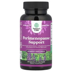 2 X Nature’s Craft, Women’s Wellness, Perimenopause Support, 60 Capsules