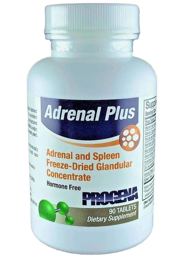 Progena – Adrenal Plus Glandular Concentrate 90 Tabs