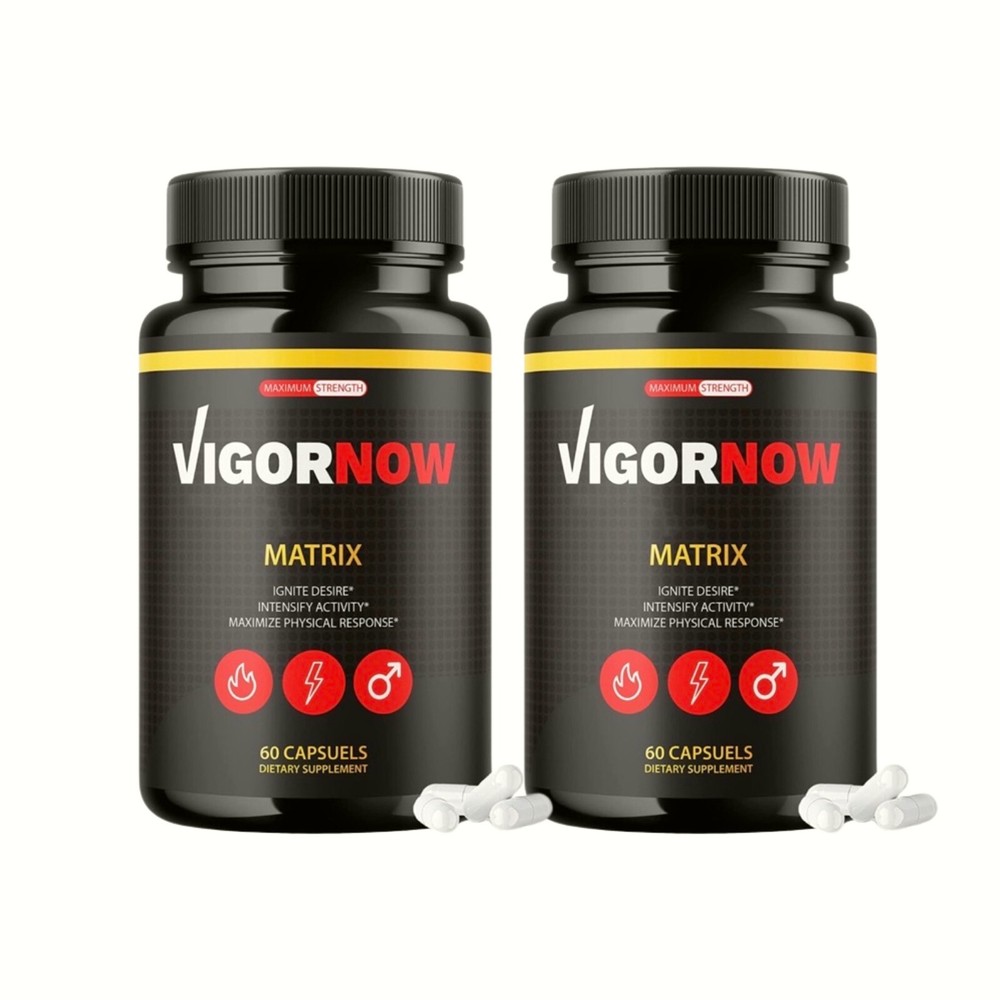 2-Pack Vigornow for Male, Vigor Now Advanced Formula for Men – 120 Capsules