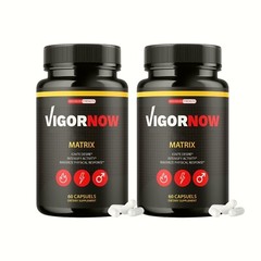 2-Pack Vigornow for Male, Vigor Now Advanced Formula for Men – 120 Capsules