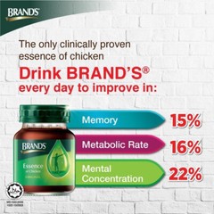BRAND’S Essence of Chicken Original 70g x 30 Bottles DHL Shipping
