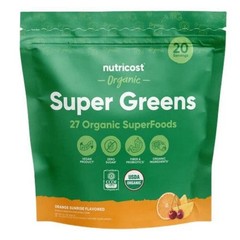 Super Greens Stickpacks Orange Sunrise Organic 20 Stick