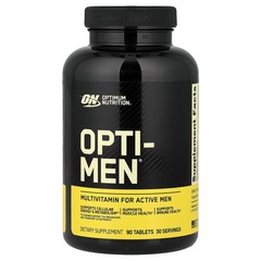 2 X Optimum Nutrition, Opti-Men�, Multivitamin For Active Men, 90 Tablets