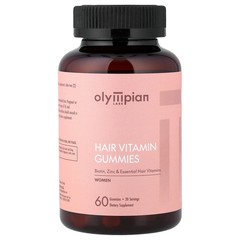 2 X Olympian Labs, Women, Hair Vitamin Gummies, 60 Gummies