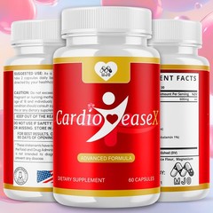 (2 Pack) Cardio Ease X Advanced Support Blood Supplement CardioEaseX 120 Caps
