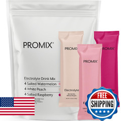 ProMix Nutrition Electrolytes Powder Hydration Packets – Himalayan Pink Salt, Ma