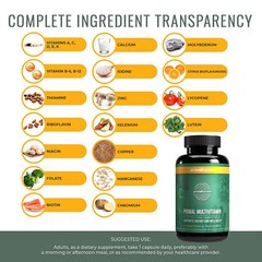 Primal Harvest Primal Multivitamin – for Brain, Heart, Bone, Skin and Eye Health