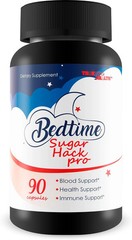 Bedtime Sugar Hack Pro 90 Capsules Vitamin C D Zinc Blood Support Exp9/26