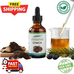Organic Chaga (Inonotus obliquus) Mushroom Supplements Immune Support