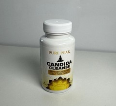 Pure Peak Candida Cleanse – Gut & Colon Support 60 Capsules – for Men & Women