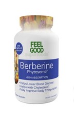 Feel Good Berberine Phytosome High Absorption 120 Capsules Exp 2029