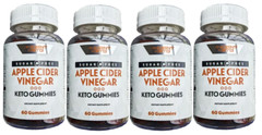 Keto ACV Gummies Sugar, Gluten & Gelatin Free, 240 Gummies – 4 PACKS (Expired)