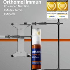 ORTHOMOL Immun Liquid Vials 7pcs + 1pc Premium Immune Support Supplement