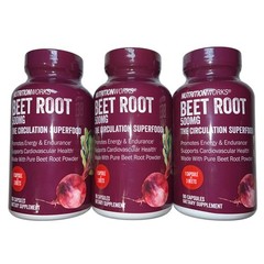 3x Nutrition Works Beet Root Circulation Superfood 90 Capsules 500mg NEW