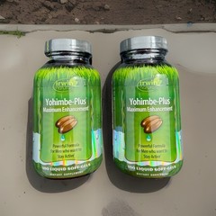 (2) Yohimbe-Plus, Maximum Enhancement, 100 Liquid Gels – EXP 5/26