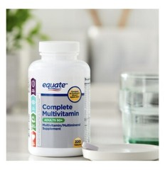 Equate Complete Multivitamin Tablets for Adults Aged 50+ 220 Count New Fresh