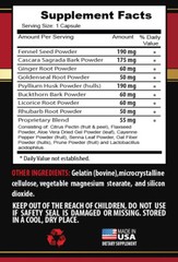 Herbal blend – COLON CLEANSE COMPLEX – Intestinal balance 2 Bottles 180 Capsules
