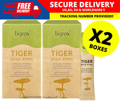 Tigrox Tiger Milk Mushroom (calamansi) Support Respiratory System Health 20’s X2