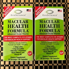 2x EyeScience® Macular Health Formula 60×2= 120 CT Ocular Vitamin 12/26+