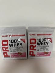 GNC Pro Performance 100% Whey High Protein Powder Creamy Strawberry 13.1 oz