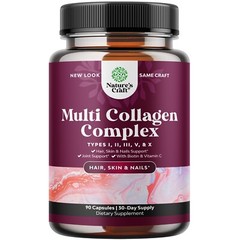Advanced Multi Collagen Complex – Biotin and Collagen Supplement