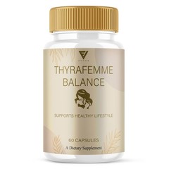 Thyrafemma Balance Capsules, Thyra Femme Daily Formula (60 Capsules)