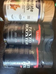 SNAP Testo + Nitric Oxide Booster Prostate Mushroom + Saw Palmetto 90 Caps