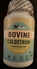 Bovine Colostrum 2,000mg 120 Veggie Capsules All Natural Exp. 09/2026 SEALED!!!