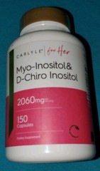 CARLYLE FOR HER MYO-INOSITOL&D-CHIRO INOSITOL 2060 MG 150 -Capsules Exp-4/2027