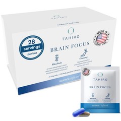 TAHIRO Brain Focus Supplement – Brain Supplements for Memory and Focus – Natu…