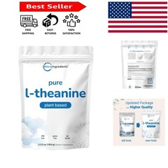 100 Grams of Filler-Free L-Theanine Powder – & Non-GMO Supplement