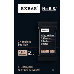 RXBAR Chocolate Sea Salt Protein Bars – 18.3oz/10ct