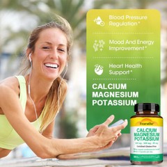 Calcium Magnesium Potassium – Cardiovascular,Muscle And Bone Health Capsules