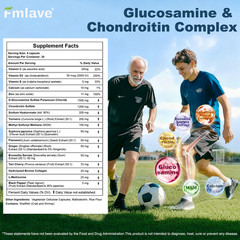 Glucosamine | Chondroitin | MSM | Collagen – 2800 mg Joint Support Supplement US