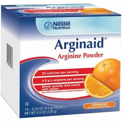 Nestle Arginaid Oral Supplement Orange 0.32 oz. Packet 56 Ct