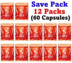 12X NAF S Max Dietary Supplement Weight Control Block Burn Build 60 Capsules