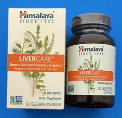 Himalaya LiverCare 90 Vegetarian Caps Dairy-Free, Gluten-Free, GMP Quality 01/29