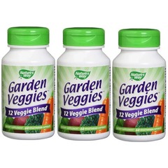 Nature’s Way Garden Veggies 60 Veg Capsules Each (Pack of 3)