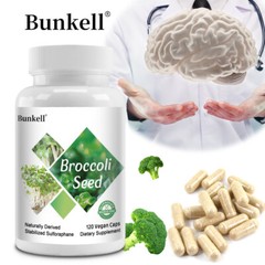 Sulforaphane Supplement – Broccoli Seed Extract 650mg Veg Caps