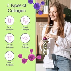 Obvi Collagen Greens | Organic Greens Superfood Powder with Collagen Peptides…