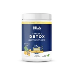 HOT-Bella All Natural Extreme Detox Powder Pineapple