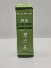 Purely Optimal Liquid Chlorophyll, Extra Strength, Peppermint Flavor